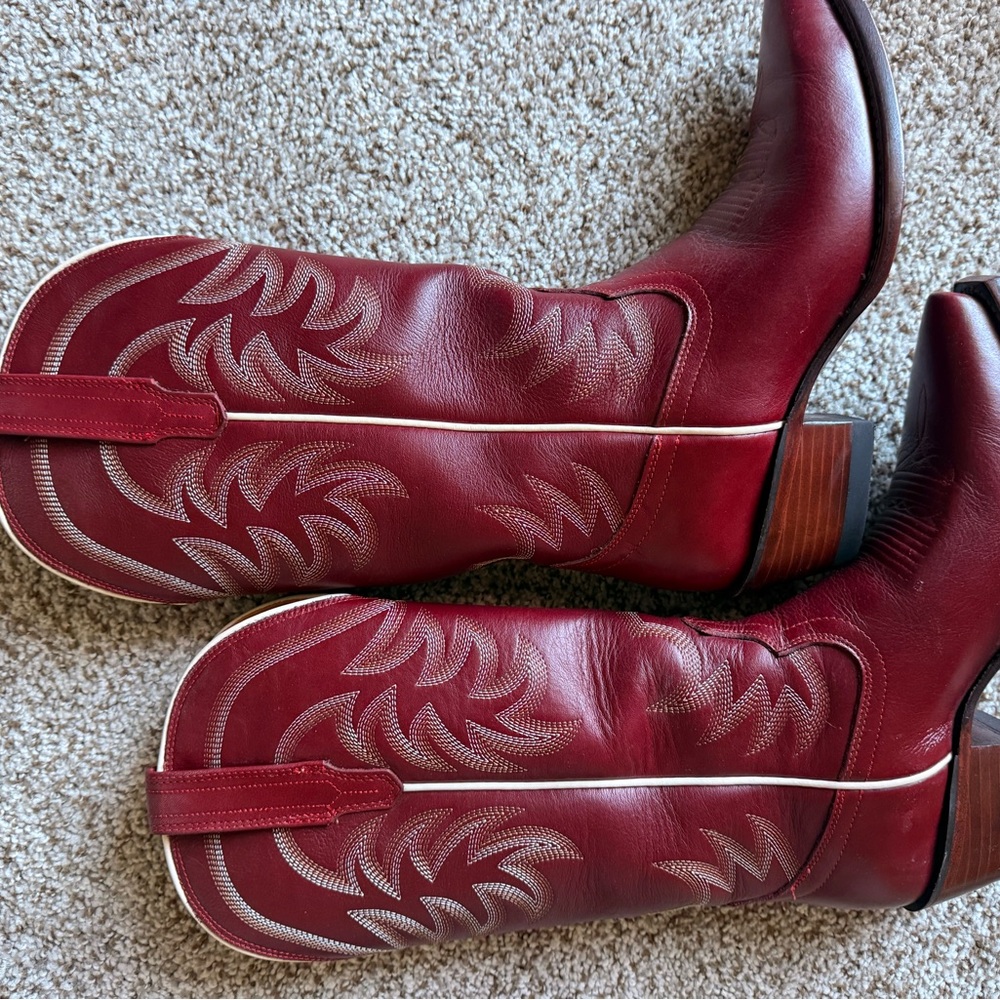 Tecovas The Annie Leather Cowgirl Boots - Picture 9 of 12